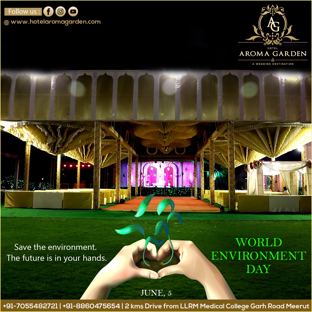 Aroma Garden | Best Banquet Hall in Meerut, Meerut — photo 8