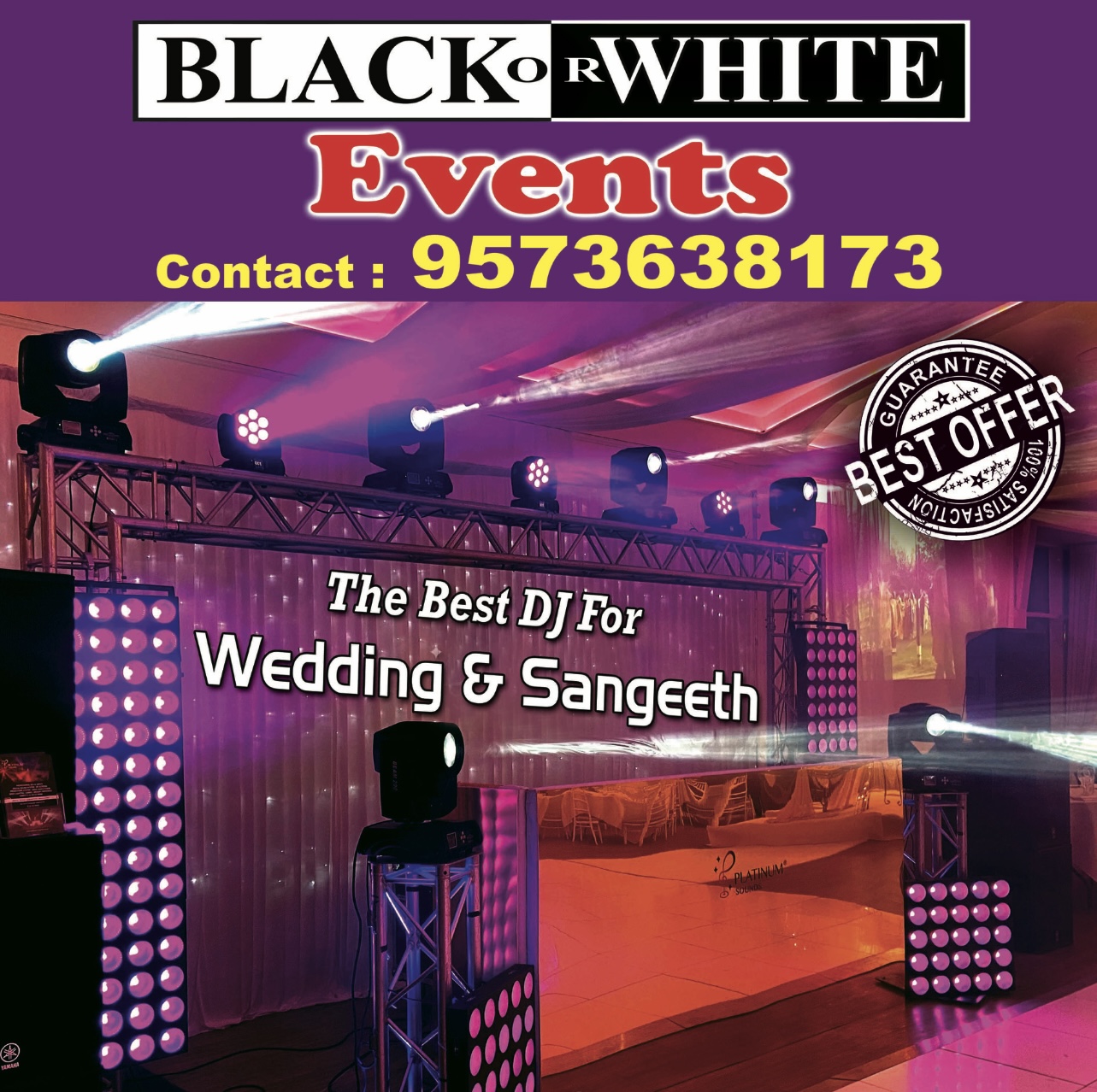 Black or White Events, Chittoor — photo 5